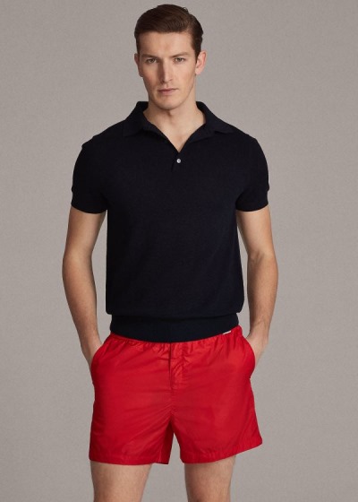 Short de Baño Ralph Lauren Hombre Rojos - 4½-Inch - OIDVZ8957